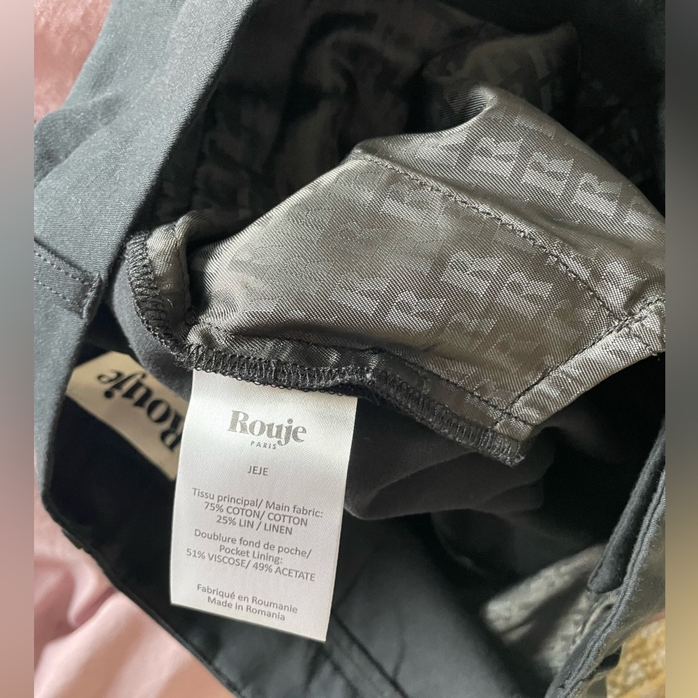 Rouje Jeje Black Trousers - Picture 8 of 8